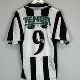1998 ATLETICO MINEIRO #9 HOME SHIRT (M) PENALTY
