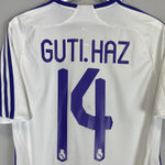 Shop 2007/08 REAL MADRID GUTI HAZ #14 HOME SHIRT (S) ADIDAS, classic football shirts, vintage football shirts & retro soccer jerseys at Cult Kits