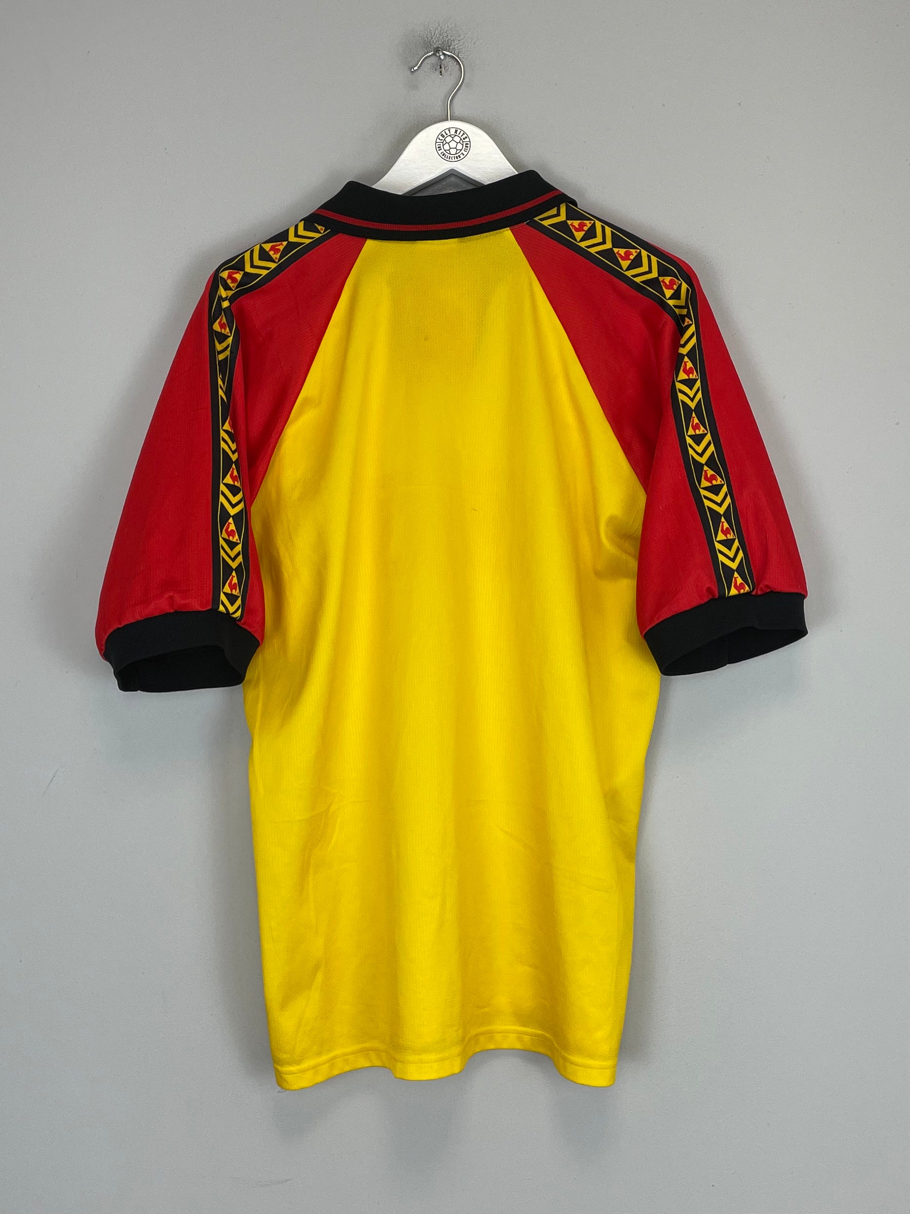 Shop 1998/99 WATFORD HOME SHIRT (M) LE COQ, classic football shirts, vintage football shirts & retro soccer jerseys at Cult Kits