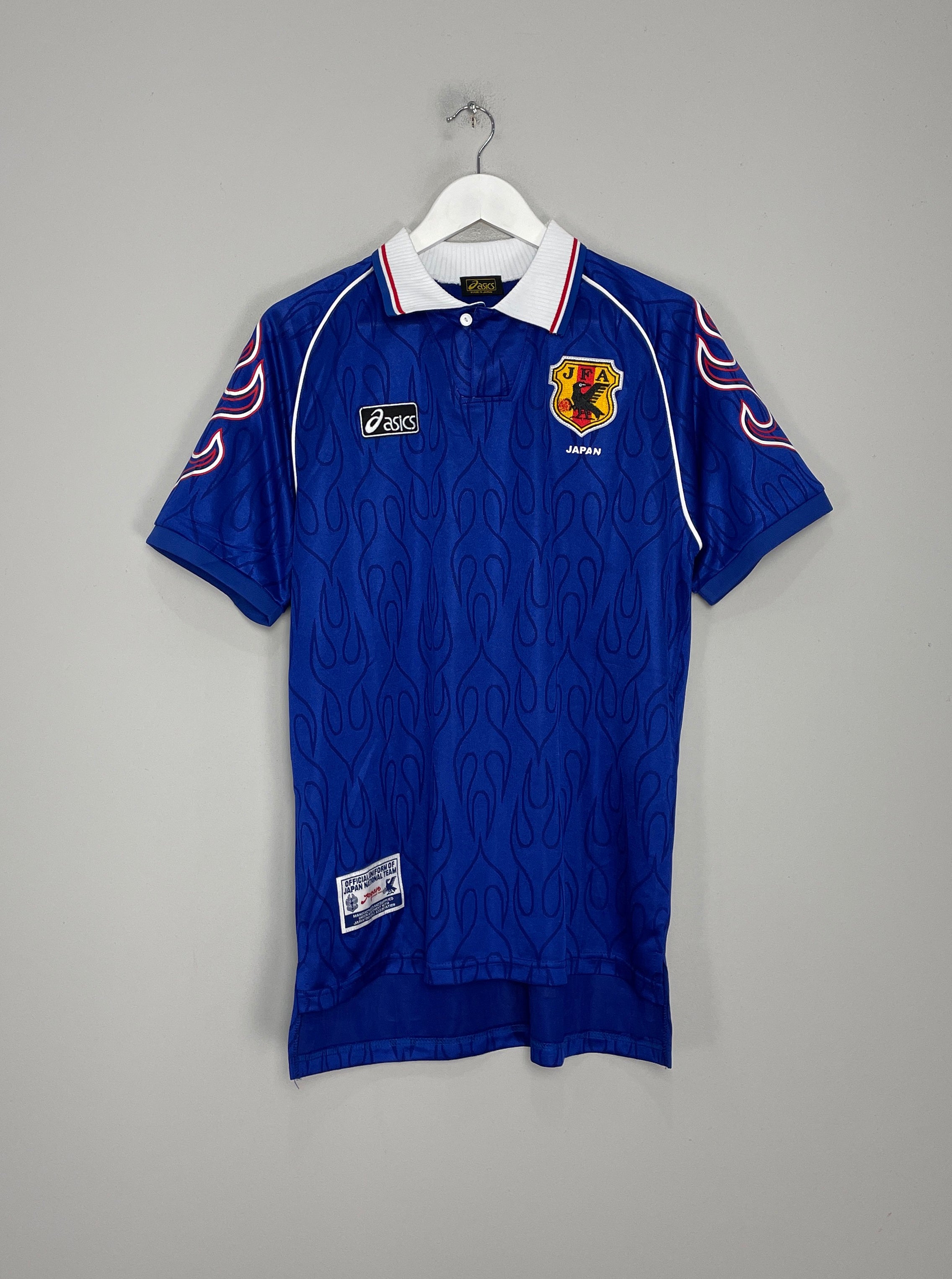 Shop 1998 JAPAN HOME SHIRT (L) ASICS, classic football shirts, vintage football shirts & retro soccer jerseys at Cult Kits