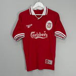 Shop 1996/98 LIVERPOOL HOME SHIRT (S) REEBOK, classic football shirts, vintage football shirts & retro soccer jerseys at Cult Kits