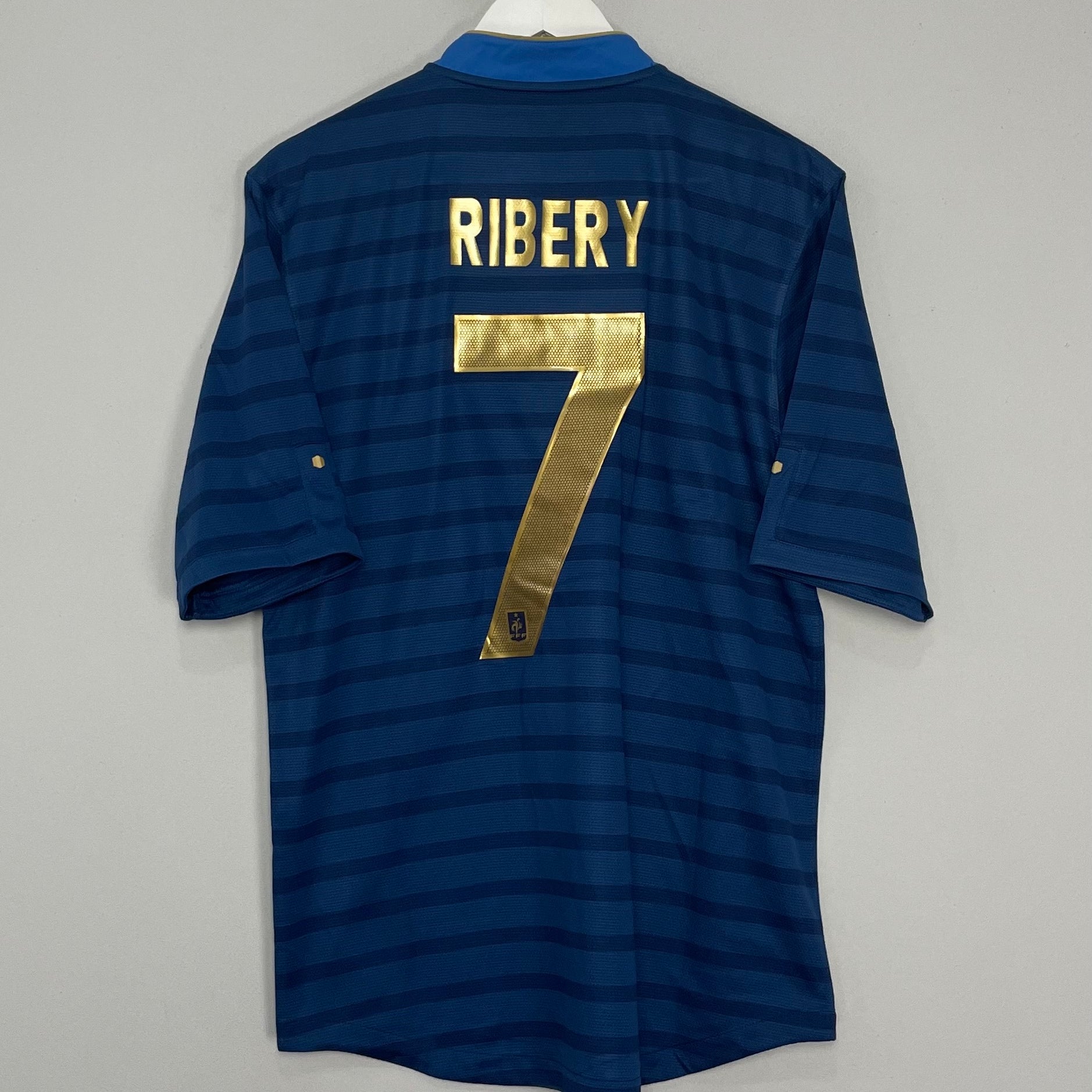 Shop 2012/13 FRANCE RIBERY #7 HOME SHIRT (L) NIKE, classic football shirts, vintage football shirts & retro soccer jerseys at Cult Kits