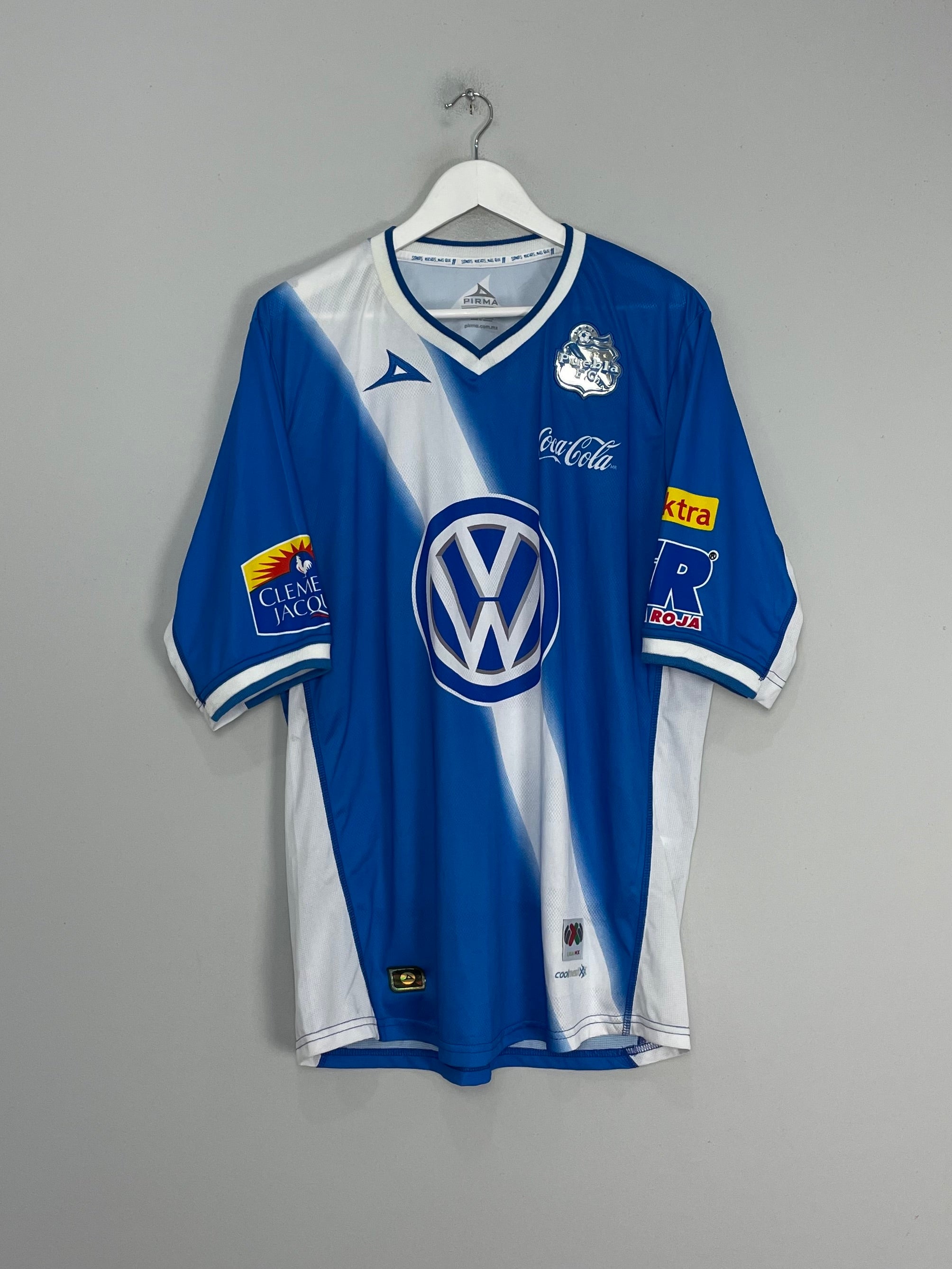 Shop 2013/14 PUEBLA AWAY SHIRT (XXL) PIRMA, classic football shirts, vintage football shirts & retro soccer jerseys at Cult Kits