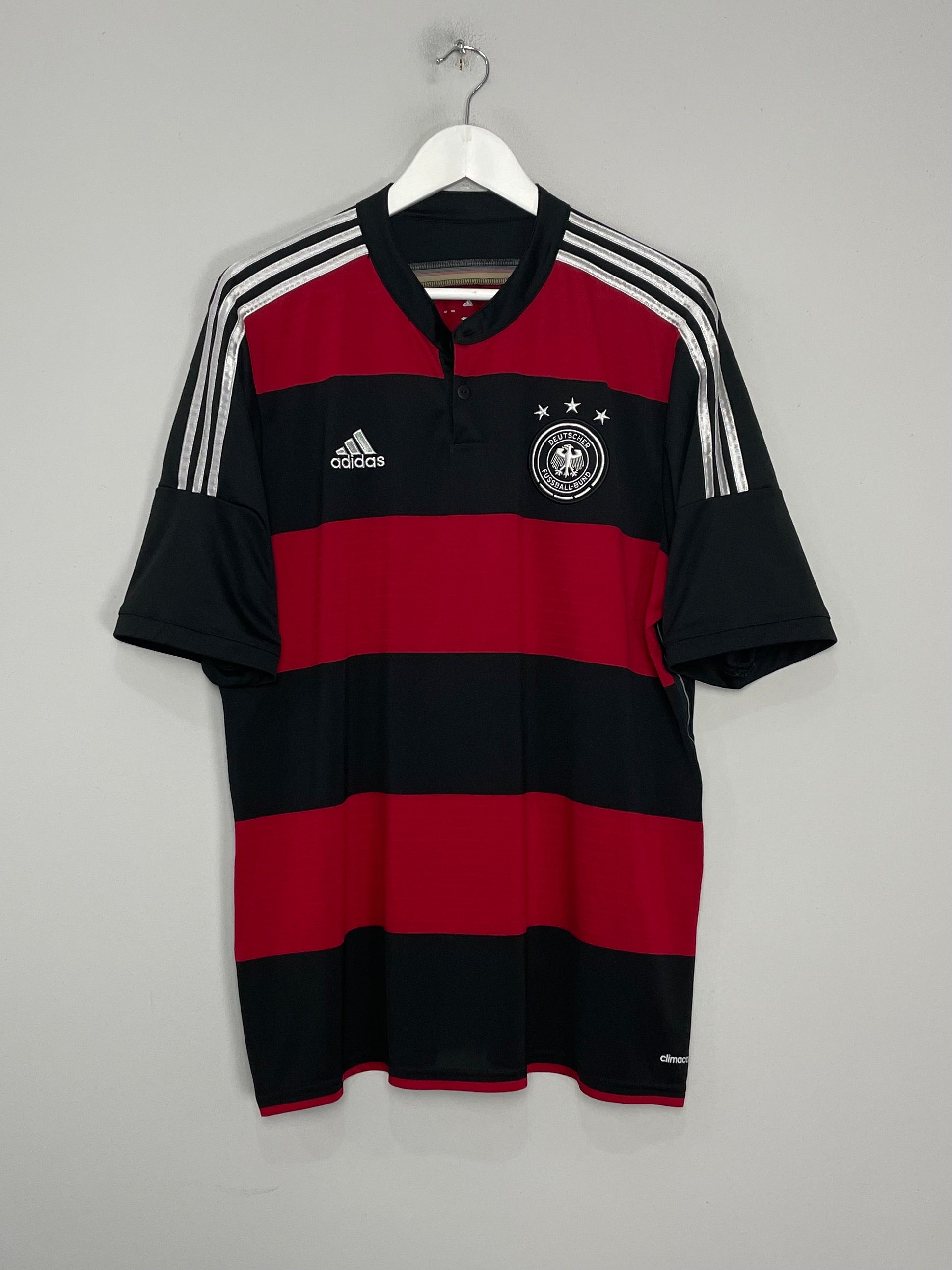 Shop 2014/15 GERMANY AWAY SHIRT (L) ADIDAS, classic football shirts, vintage football shirts & retro soccer jerseys at Cult Kits