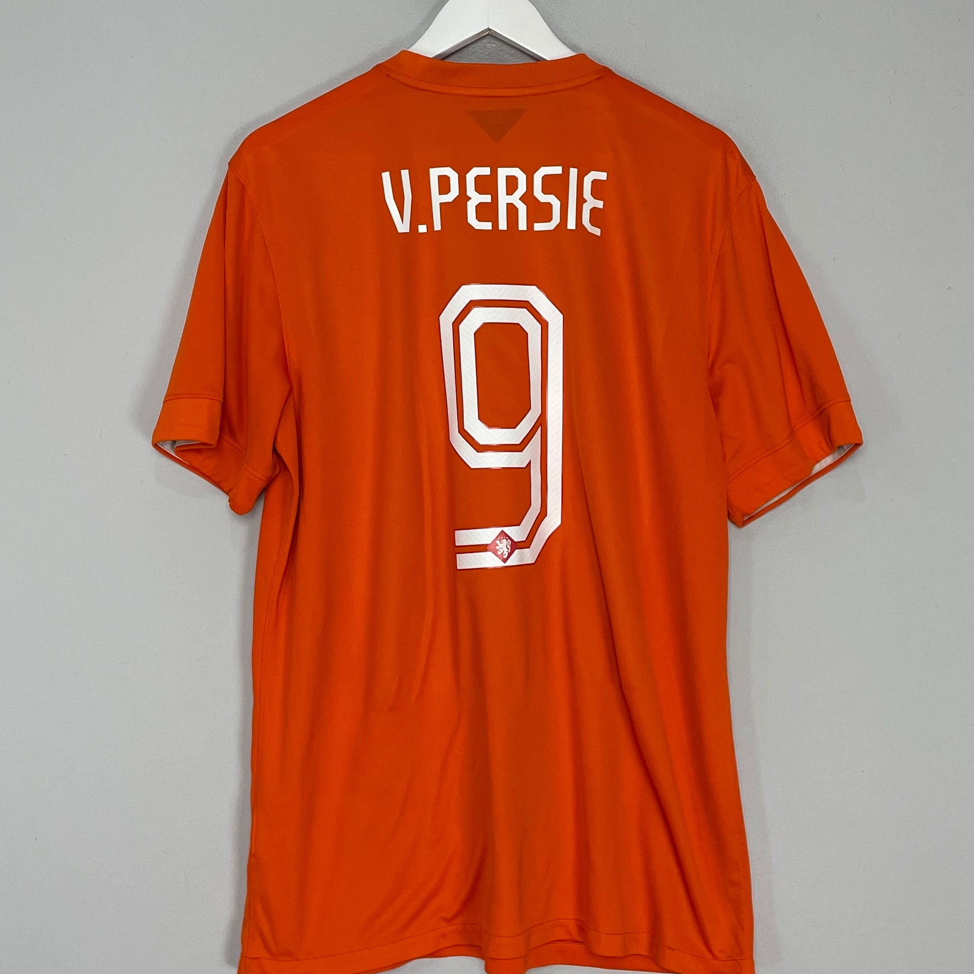 Shop 2014/15 NETHERLANDS V.PERSIE #9 HOME SHIRT (L) NIKE, classic football shirts, vintage football shirts & retro soccer jerseys at Cult Kits