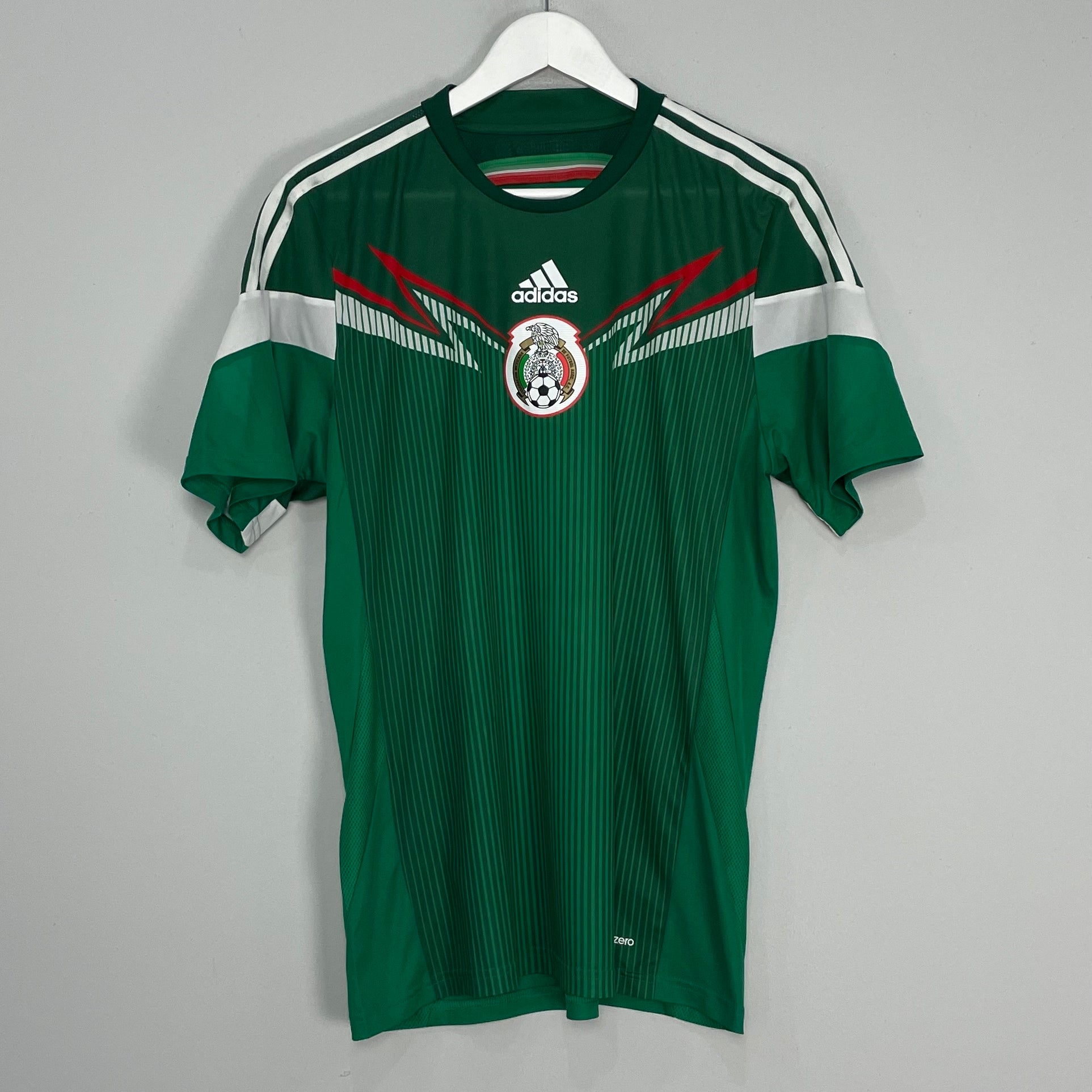 Shop 2014/15 MEXICO *PLAYER ISSUE* HOME SHIRT (L) ADIDAS, classic football shirts, vintage football shirts & retro soccer jerseys at Cult Kits