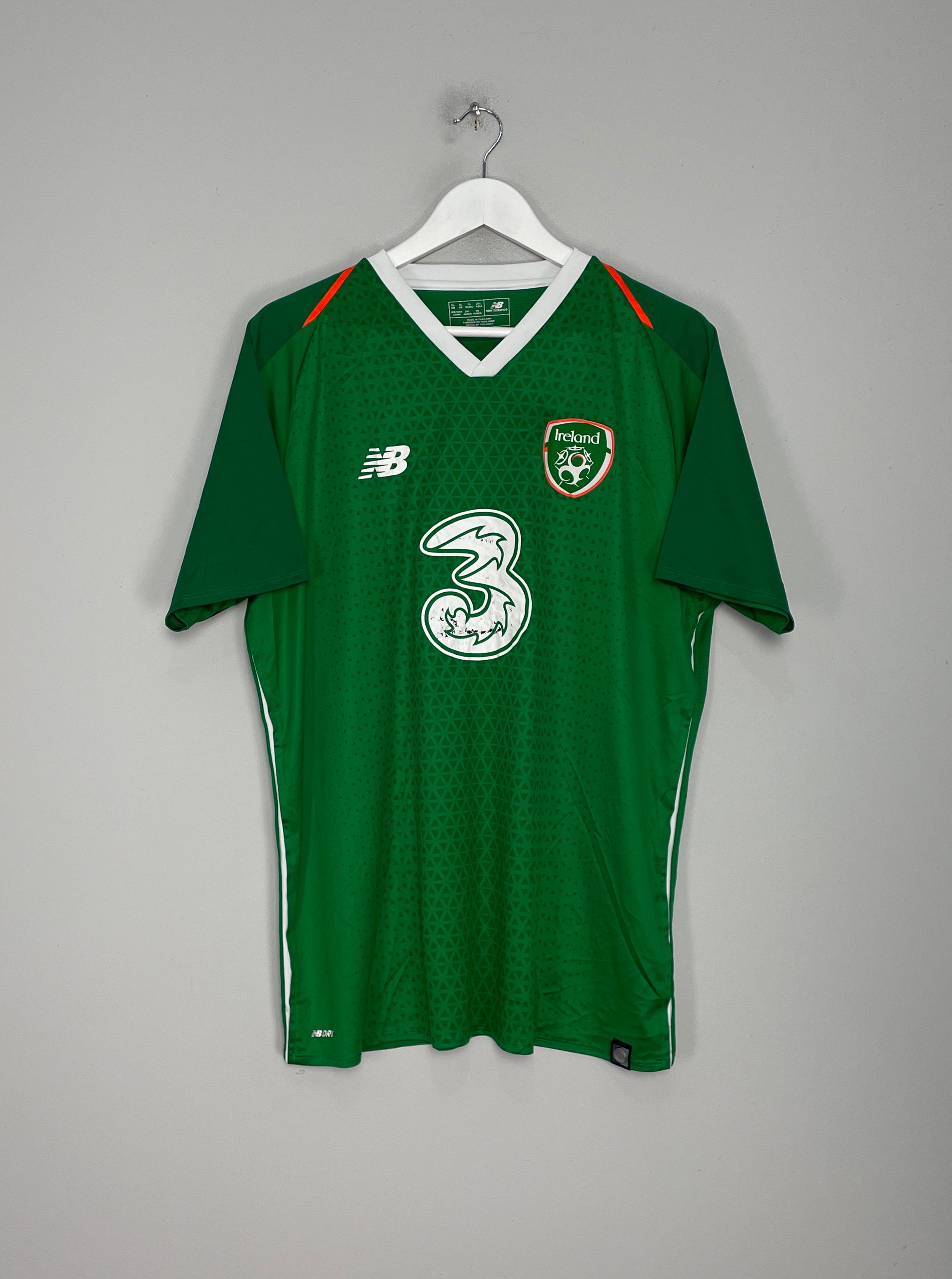 2018/19 IRELAND HOME SHIRT (XL) NEW BALANCE