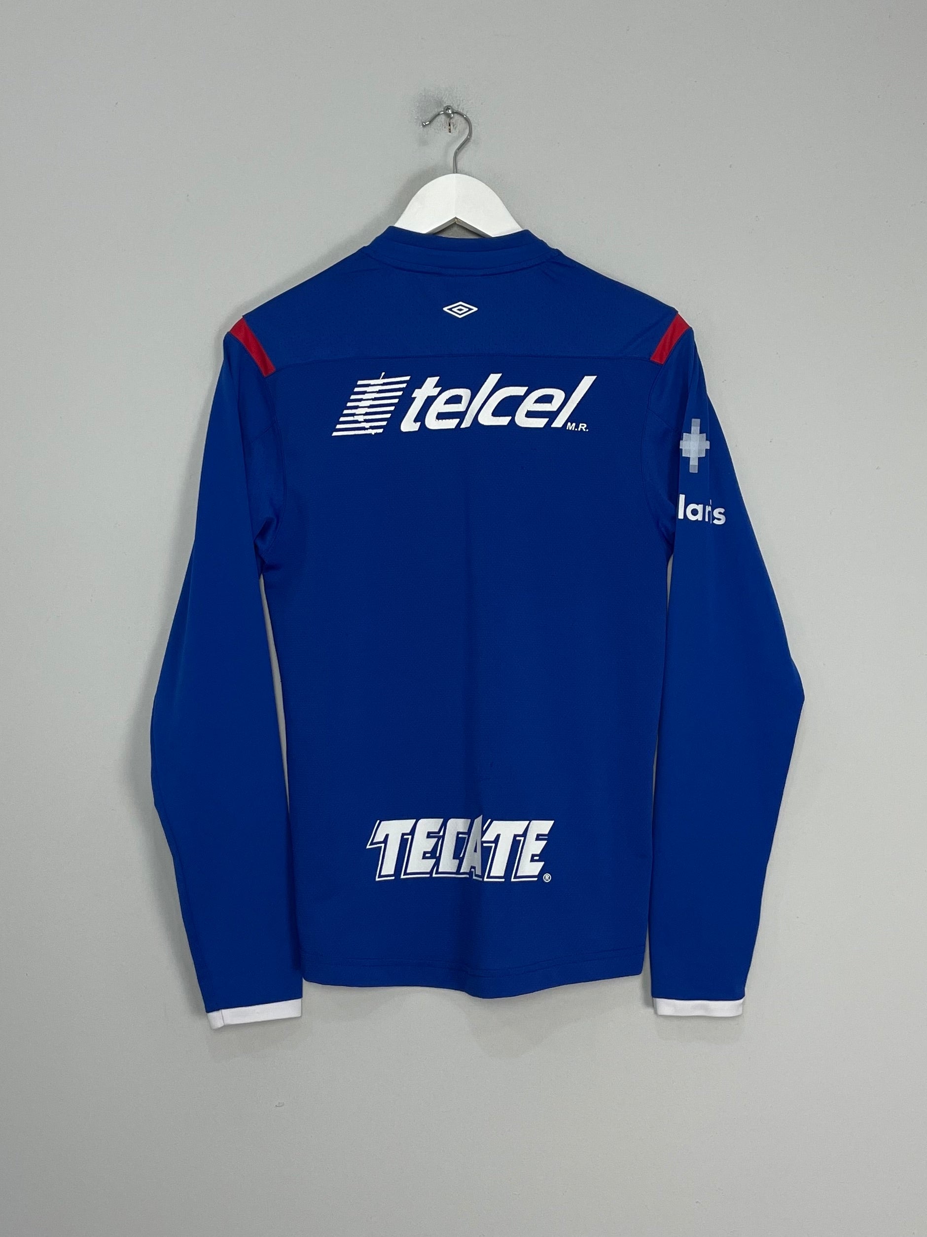 Shop 2011/12 CRUZ AZUL L/S HOME SHIRT (S) UMBRO, classic football shirts, vintage football shirts & retro soccer jerseys at Cult Kits