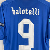 Shop 2012/13 ITALY BALOTELLI #9 HOME SHIRT (L) PUMA, classic football shirts, vintage football shirts & retro soccer jerseys at Cult Kits