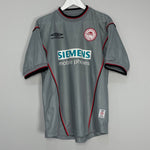 2000/01 OLYMPIAKOS AWAY SHIRT (XL) UMBRO