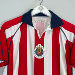 Shop 2003/04 CHIVAS GUADALAJARA HOME SHIRT (XS) REEBOK, classic football shirts, vintage football shirts & retro soccer jerseys at Cult Kits