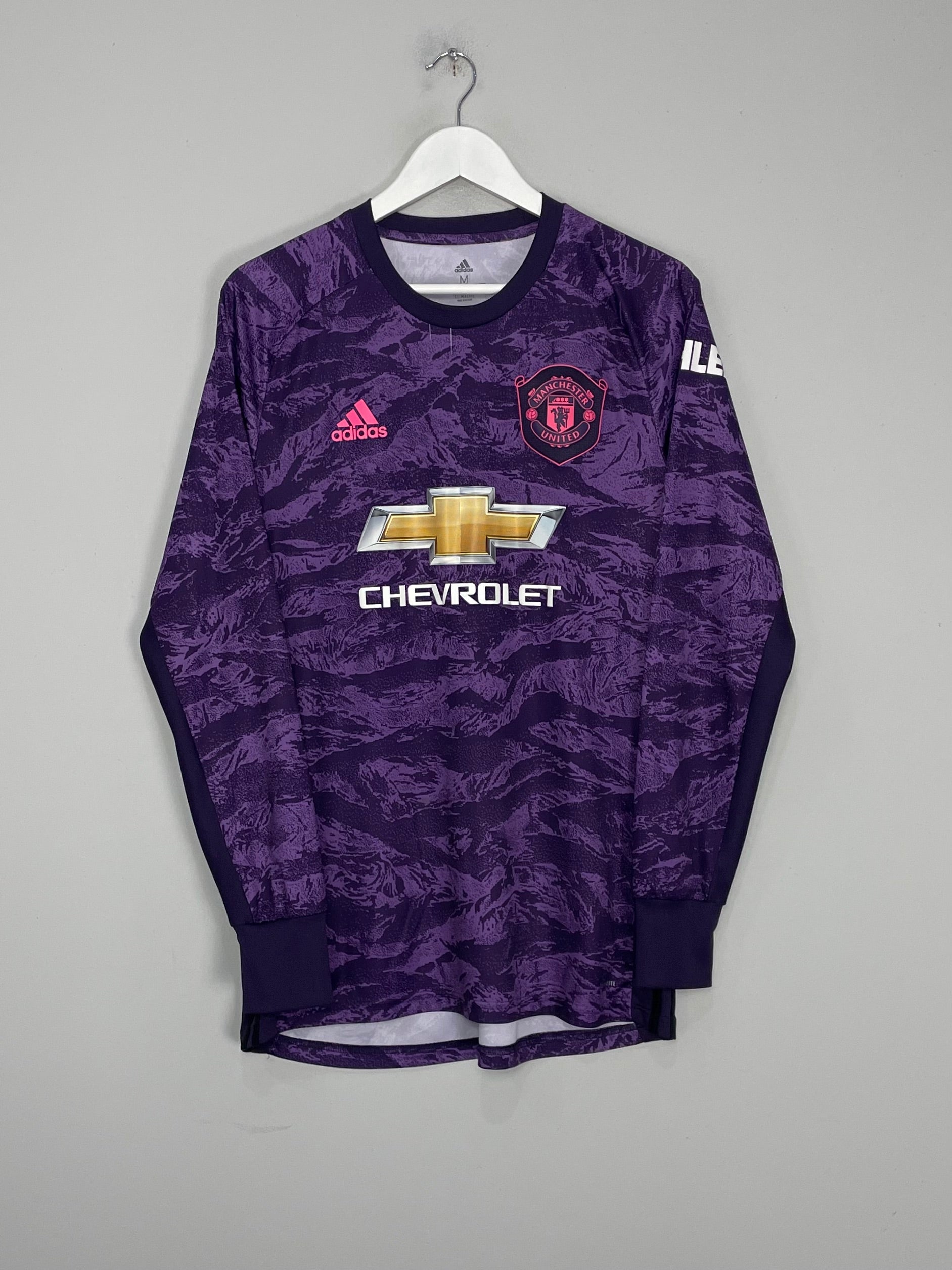 Shop 2019/20 MANCHESTER UNITED DE GEA #1 *AUTHENTIC* GK SHIRT (M) ADIDAS, classic football shirts, vintage football shirts & retro soccer jerseys at Cult Kits