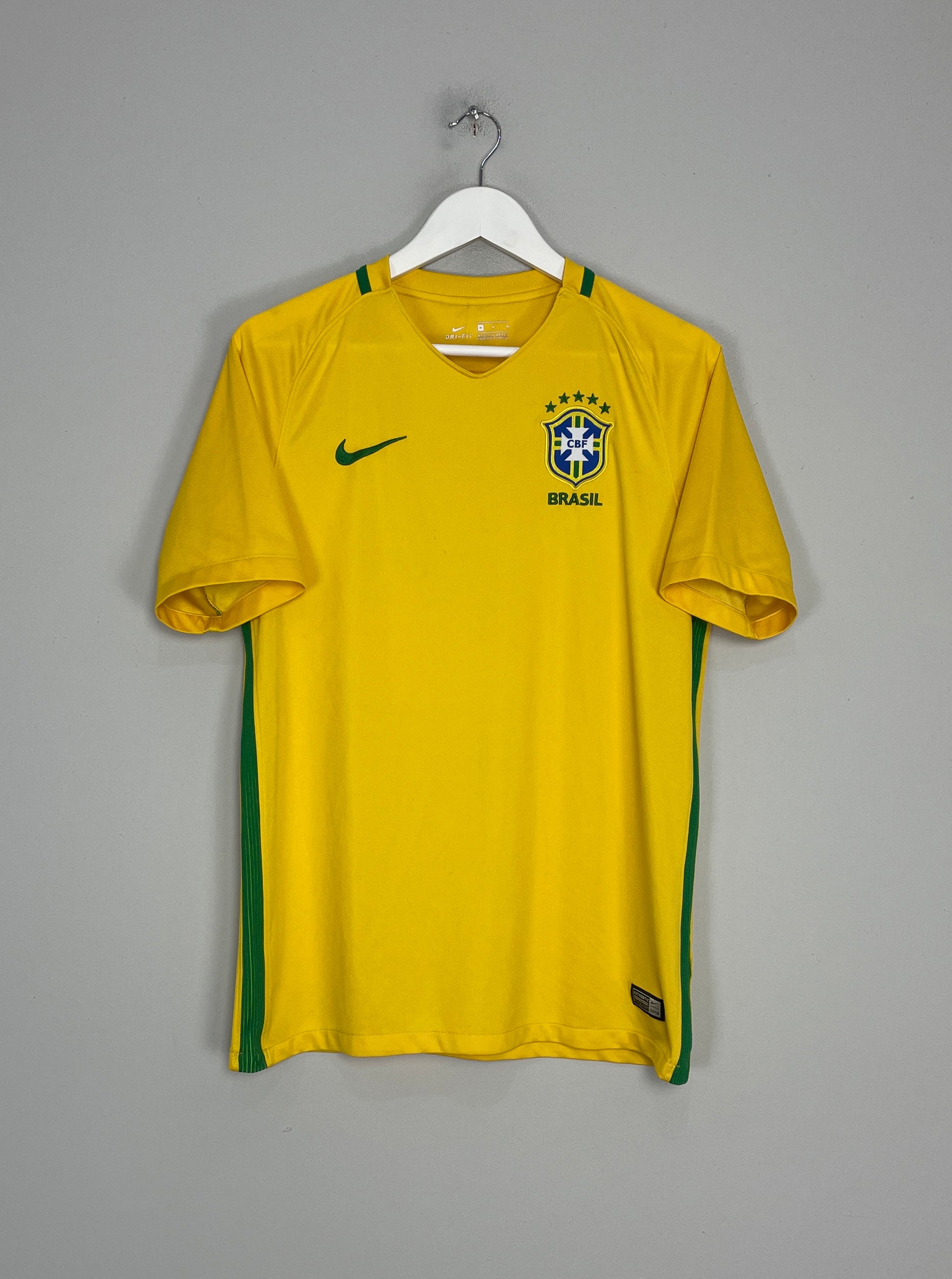 2016/17 BRAZIL HOME SHIRT (M) NIKE