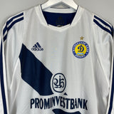 2003/04 DYNAMO KYIV SHATSKIKH #16 *PLAYER ISSUE* L/S AWAY SHIRT (XL) ADIDAS