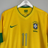 Shop 2012/13 BRAZIL NEYMAR JR #11 HOME SHIRT (XL) NIKE, classic football shirts, vintage football shirts & retro soccer jerseys at Cult Kits