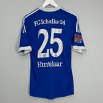 Shop 2012/14 SCHALKE HUNTELAAR #25 HOME SHIRT (S) ADIDAS, classic football shirts, vintage football shirts & retro soccer jerseys at Cult Kits