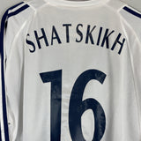 2003/04 DYNAMO KYIV SHATSKIKH #16 *PLAYER ISSUE* L/S AWAY SHIRT (XL) ADIDAS