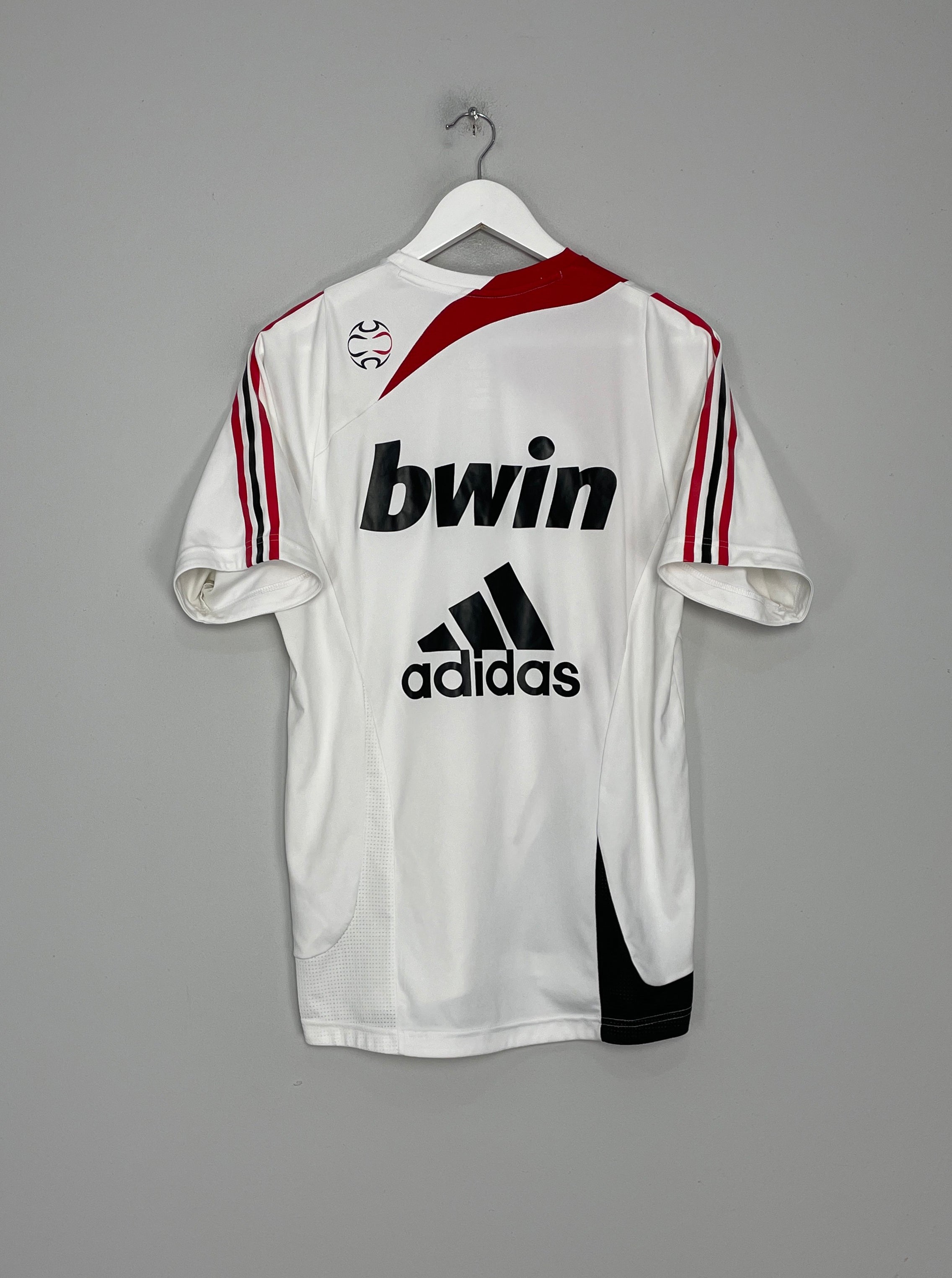 Shop 2007/09 AC MILAN TRAINING SHIRT (M) ADIDAS, classic football shirts, vintage football shirts & retro soccer jerseys at Cult Kits