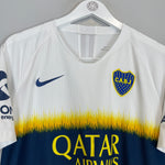 Shop 2018/19 BOCA JUNIORS TEVEZ #32 *AUTHENTIC* AWAY SHIRT (L) NIKE, classic football shirts, vintage football shirts & retro soccer jerseys at Cult Kits