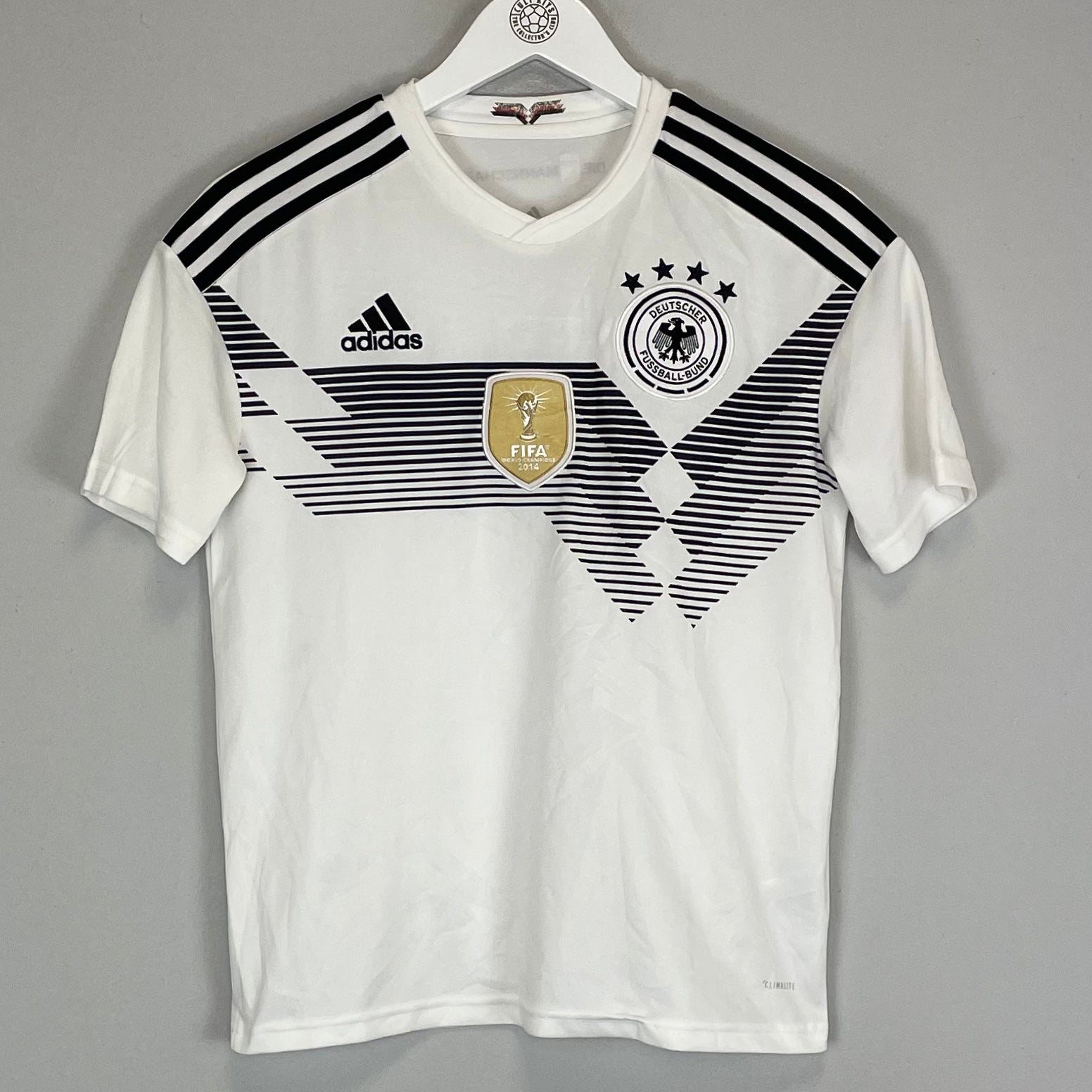 Shop 2018/19 GERMANY HOME SHIRT (L.KIDS) ADIDAS, classic football shirts, vintage football shirts & retro soccer jerseys at Cult Kits
