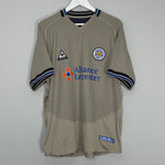 Shop 2004/05 LEICESTER CITY *125 YEARS* AWAY SHIRT (XL) LE COQ, classic football shirts, vintage football shirts & retro soccer jerseys at Cult Kits