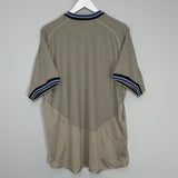 Shop 2004/05 LEICESTER CITY *125 YEARS* AWAY SHIRT (XL) LE COQ, classic football shirts, vintage football shirts & retro soccer jerseys at Cult Kits