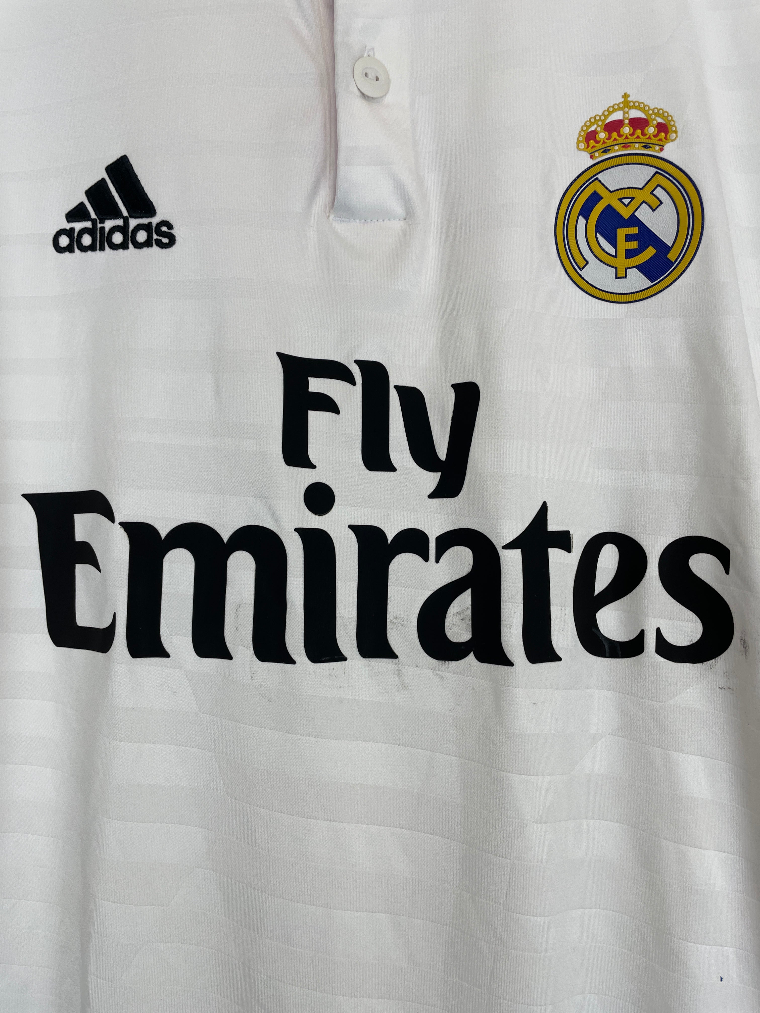 Shop 2014/15 REAL MADRID RONALDO #7 HOME SHIRT (M) ADIDAS, classic football shirts, vintage football shirts & retro soccer jerseys at Cult Kits