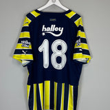 Shop 2022/23 FENERBAHCE #18 HOME SHIRT (XXXL) PUMA, classic football shirts, vintage football shirts & retro soccer jerseys at Cult Kits