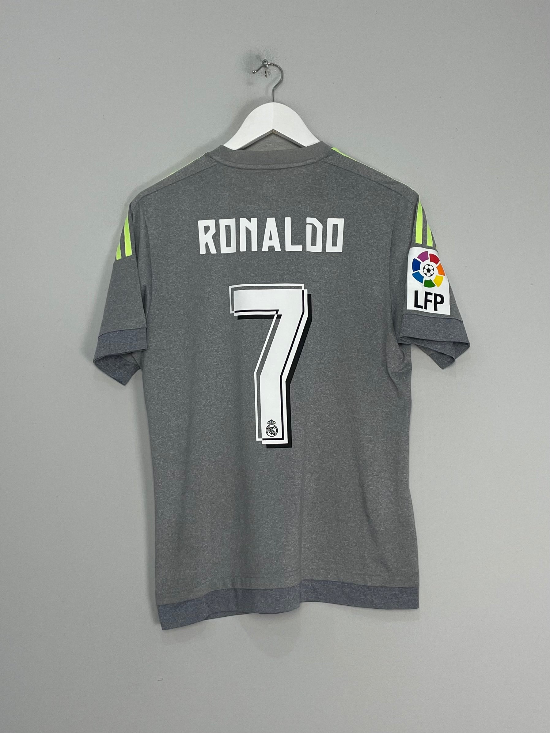 Shop 2015/16 REAL MADRID RONALDO #7 AWAY SHIRT (S) ADIDAS, classic football shirts, vintage football shirts & retro soccer jerseys at Cult Kits