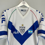 Shop 2004 VELEZ SARSFIELD BIANCHI #21 HOME SHIRT (M) FILA, classic football shirts, vintage football shirts & retro soccer jerseys at Cult Kits