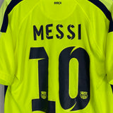 Shop 2014/15 BARCELONA MESSI #10 THIRD SHIRT (L) NIKE, classic football shirts, vintage football shirts & retro soccer jerseys at Cult Kits