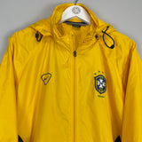 2001/02 BRAZIL TRACK JACKET (L) NIKE
