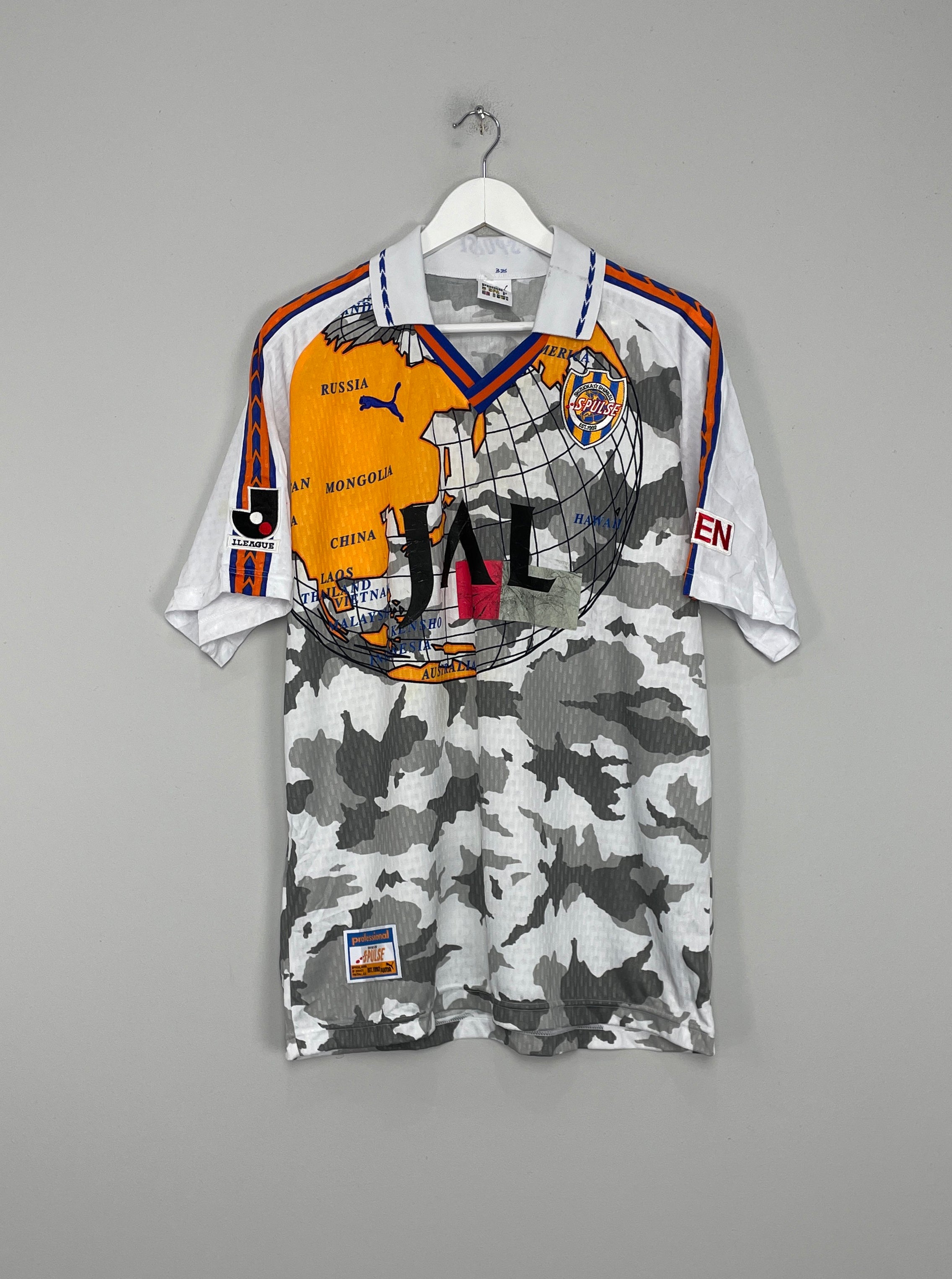 Shop 1999/01 SHIMIZU S-PULSE AWAY SHIRT (L) PUMA, classic football shirts, vintage football shirts & retro soccer jerseys at Cult Kits