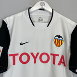 Shop 2004/05 VALENCIA AIMAR #21 HOME SHIRT (S) NIKE, classic football shirts, vintage football shirts & retro soccer jerseys at Cult Kits
