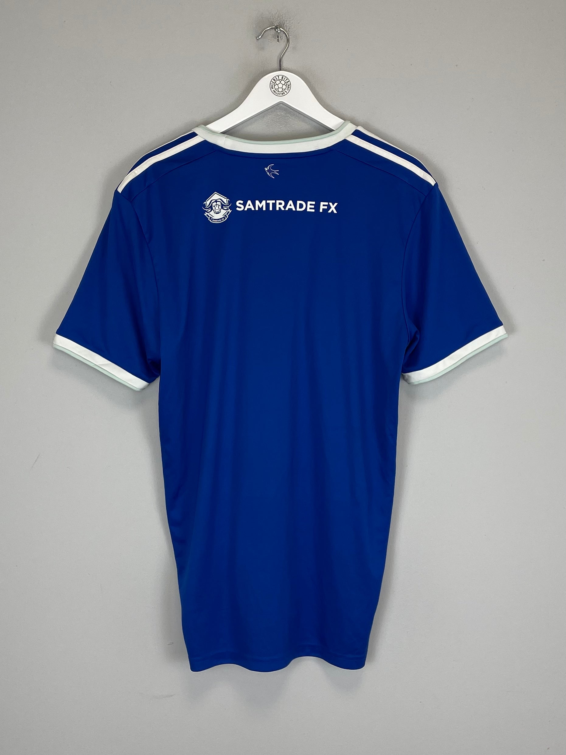 Shop 2020/21 CARDIFF CITY HOME SHIRT (L) ADIDAS, classic football shirts, vintage football shirts & retro soccer jerseys at Cult Kits