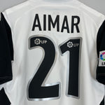 Shop 2004/05 VALENCIA AIMAR #21 HOME SHIRT (S) NIKE, classic football shirts, vintage football shirts & retro soccer jerseys at Cult Kits
