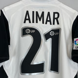 Shop 2004/05 VALENCIA AIMAR #21 HOME SHIRT (S) NIKE, classic football shirts, vintage football shirts & retro soccer jerseys at Cult Kits
