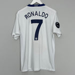2008/09 MANCHESTER UNITED RONALDO #7 AWAY SHIRT (L) NIKE