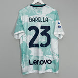 2022/23 INTER MILAN BARELLA #23 AWAY SHIRT (L) NIKE
