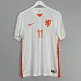 Shop 2015/16 NETHERLANDS ROBBEN #11 AWAY SHIRT (M) NIKE, classic football shirts, vintage football shirts & retro soccer jerseys at Cult Kits