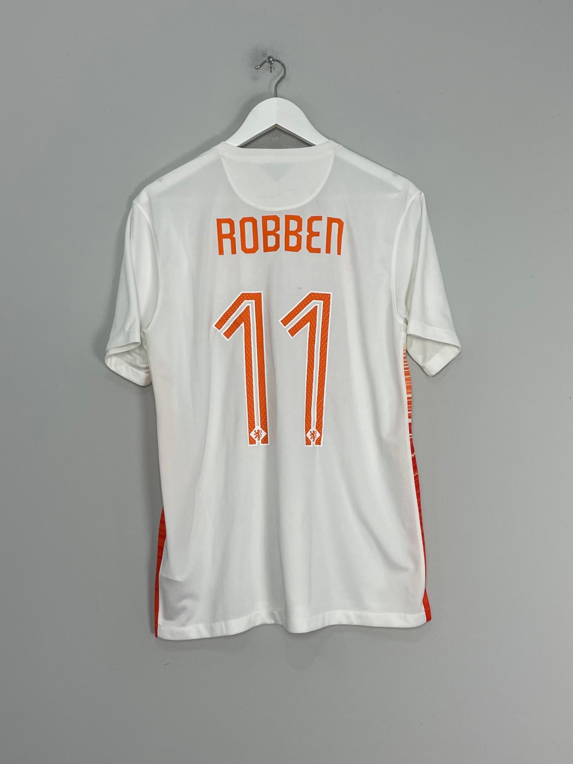 Shop 2015/16 NETHERLANDS ROBBEN #11 AWAY SHIRT (M) NIKE, classic football shirts, vintage football shirts & retro soccer jerseys at Cult Kits