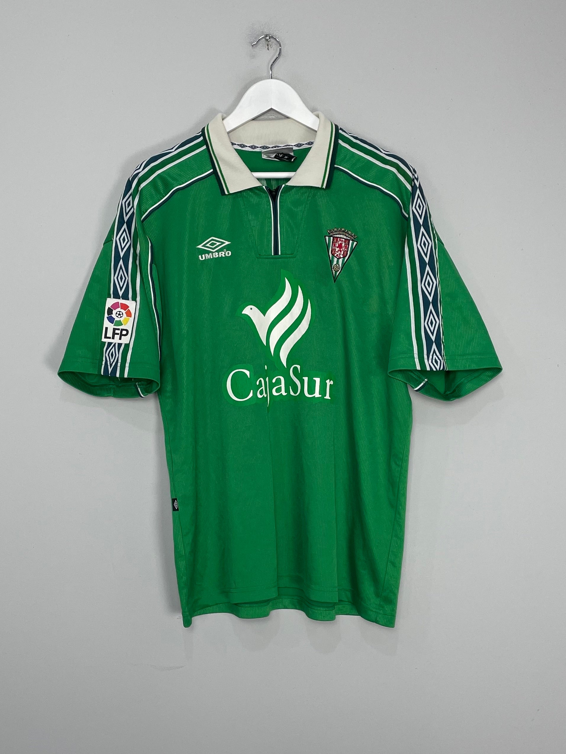 Shop 1999/00 CORDOBA RAFA NAVARRO #10 *SIGNED* AWAY SHIRT (XL) UMBRO, classic football shirts, vintage football shirts & retro soccer jerseys at Cult Kits