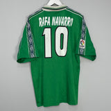 Shop 1999/00 CORDOBA RAFA NAVARRO #10 *SIGNED* AWAY SHIRT (XL) UMBRO, classic football shirts, vintage football shirts & retro soccer jerseys at Cult Kits