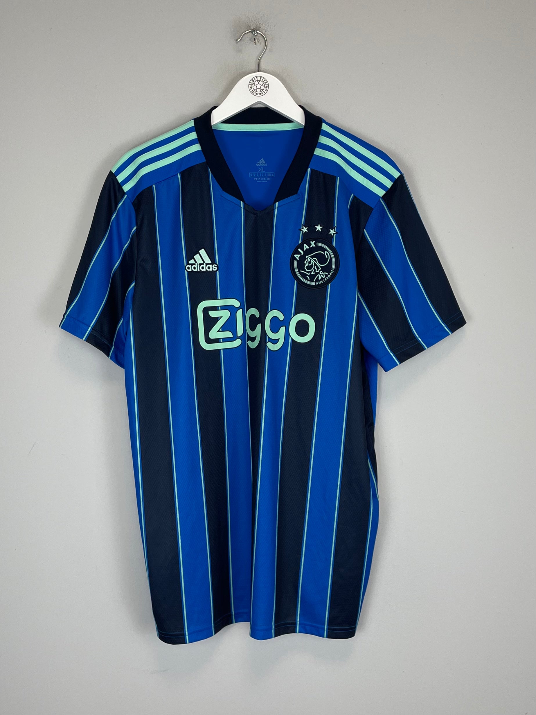 Shop 2021/22 AJAX AWAY SHIRT (XL) ADIDAS, classic football shirts, vintage football shirts & retro soccer jerseys at Cult Kits