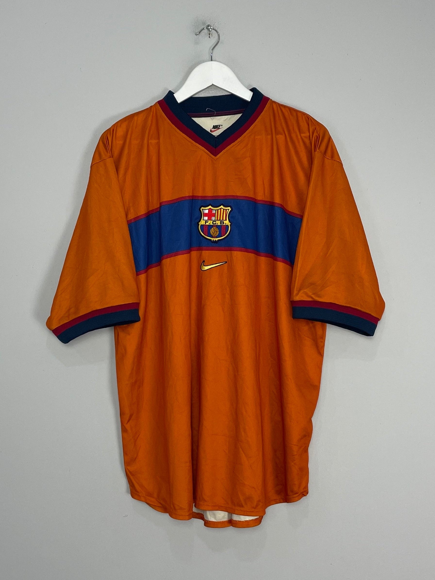 1998/00 BARCELONA THIRD SHIRT (XL) NIKE