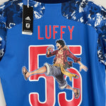 Shop 2020/21 JAPAN LUFFY #55 *BNWT* HOME SHIRT (L) ADIDAS, classic football shirts, vintage football shirts & retro soccer jerseys at Cult Kits