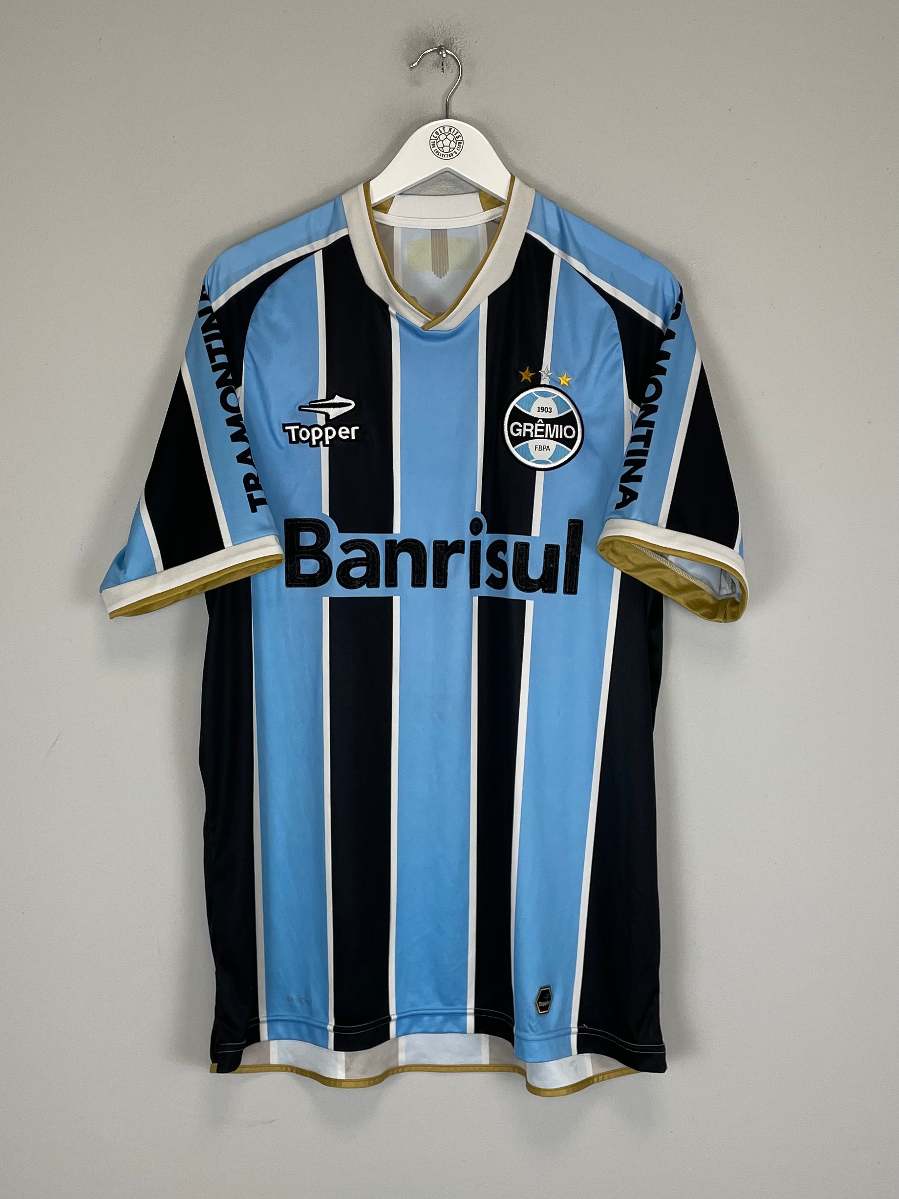 Shop 2013 GREMIO #9 HOME SHIRT (XL) TOPPER, classic football shirts, vintage football shirts & retro soccer jerseys at Cult Kits