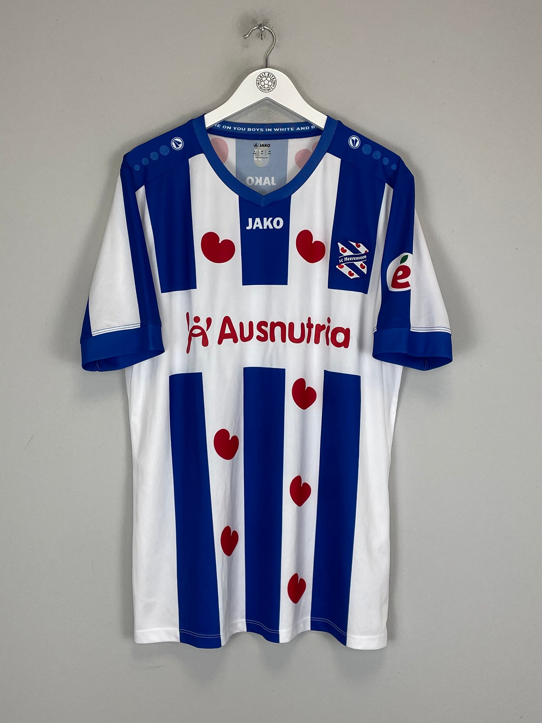 Shop 2019/20 HEERENVEEN HOME SHIRT (XL) JAKO, classic football shirts, vintage football shirts & retro soccer jerseys at Cult Kits
