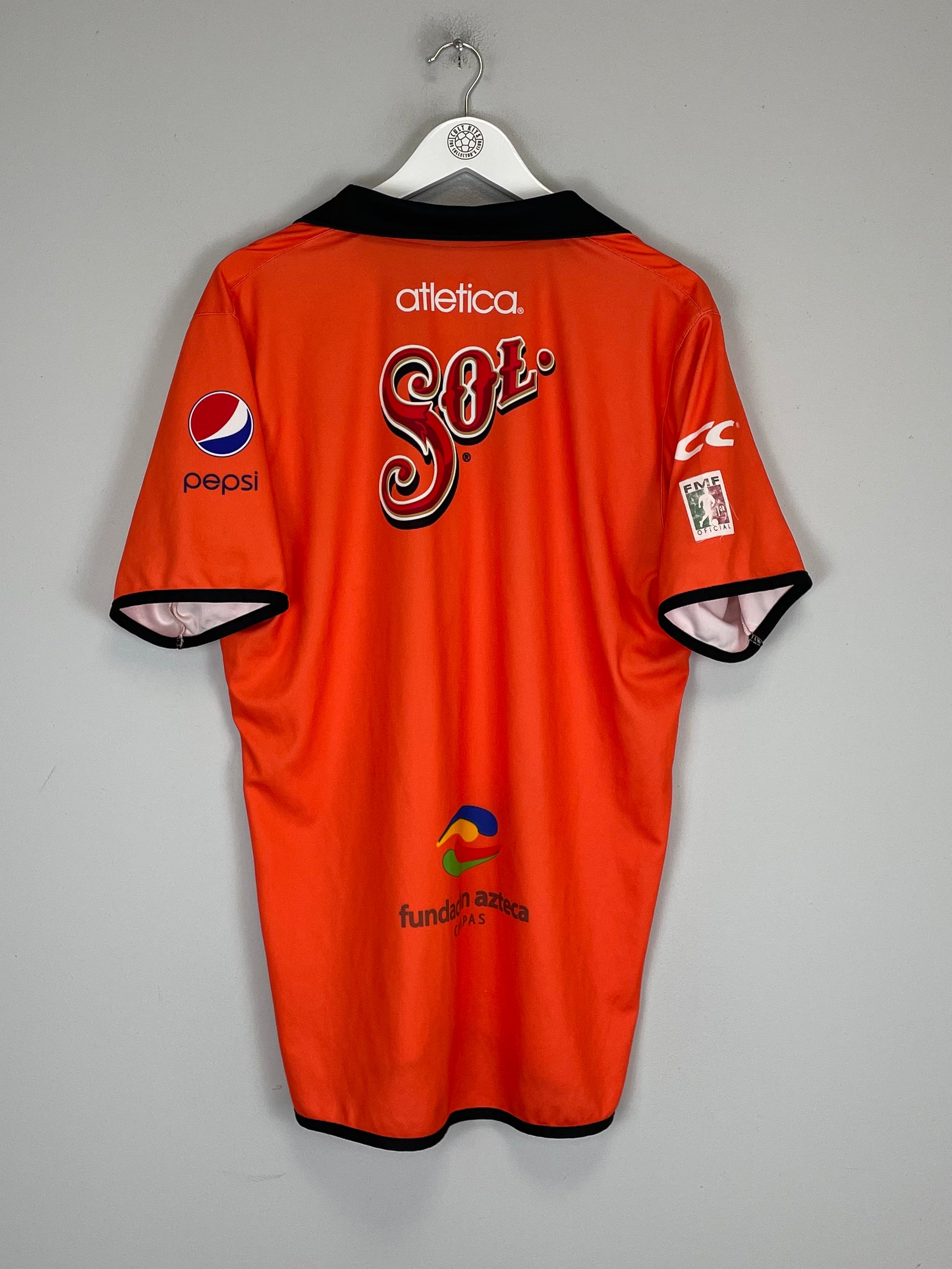Shop 2011/12 JAGUARES CHIAPAS HOME SHIRT (XL) ATLETICA, classic football shirts, vintage football shirts & retro soccer jerseys at Cult Kits