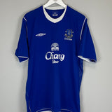 Shop 2004/05 EVERTON HIBBERT #22 HOME SHIRT (XL) PUMA, classic football shirts, vintage football shirts & retro soccer jerseys at Cult Kits